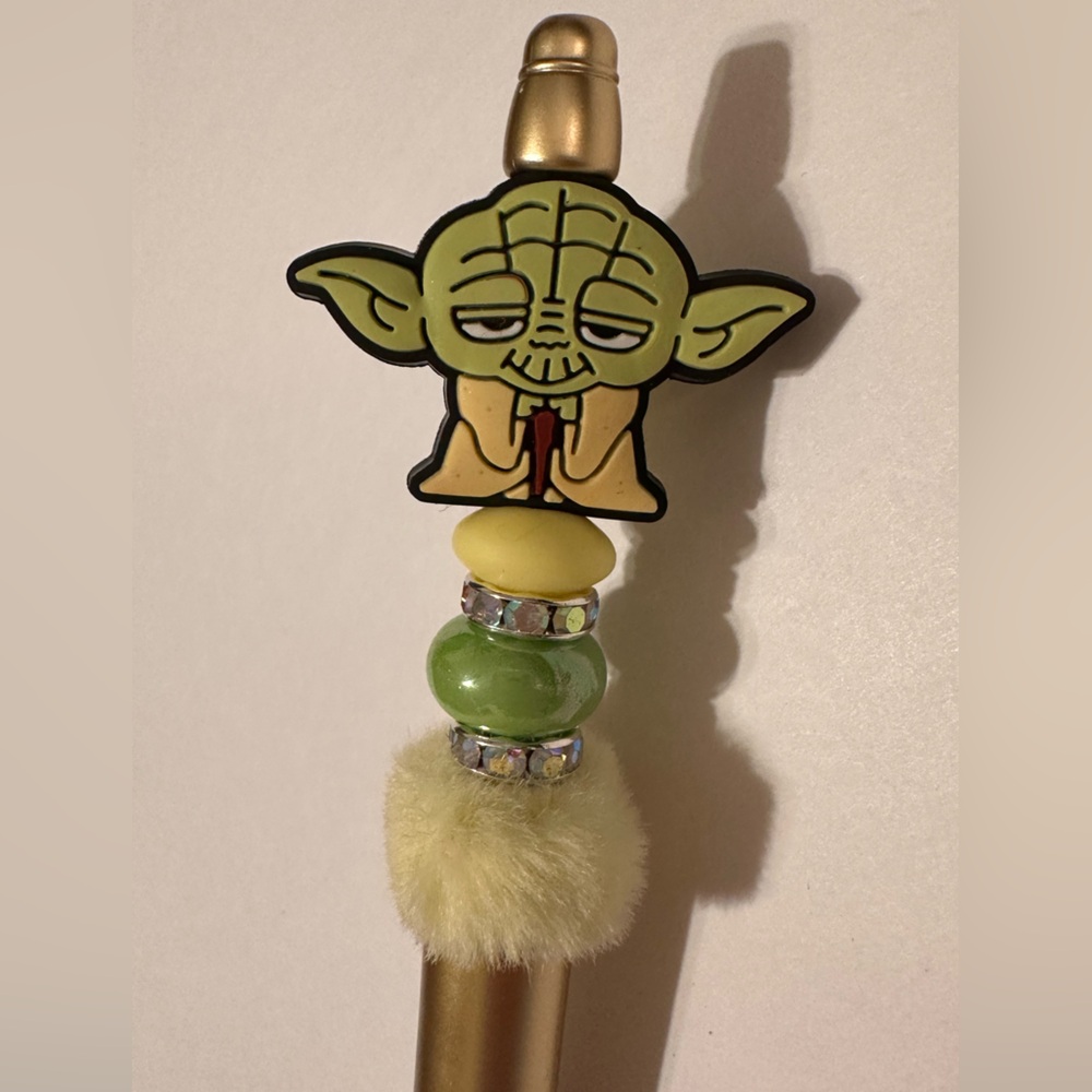 Yoda - Star Wars - Handmade Beaded Pen
